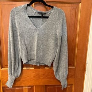BCBG maxazria grey sweater